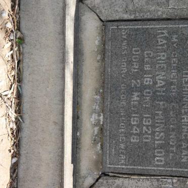 PRINSLOO Katrienah 1920-1948