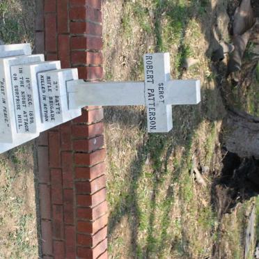 PATTERSON Robert. -1899