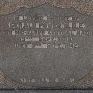 POWER Gerald 1888-1942