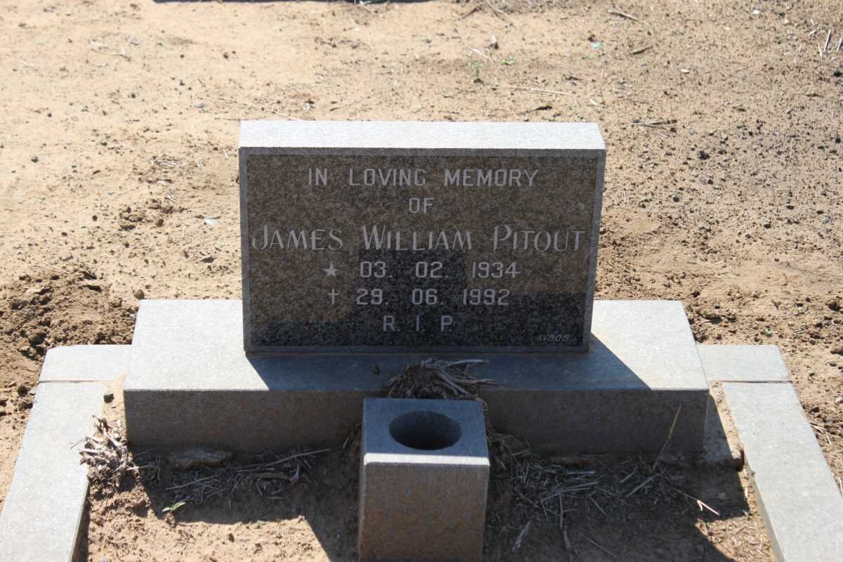 PITOUT James William 1934-1992