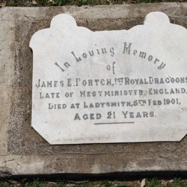 PORTCH James E.  -1901