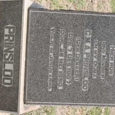 PRINSLOO G.M.A. nee DEKKER 1867-1950