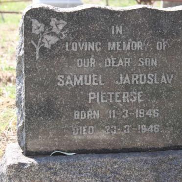 PIETERSE Samuel Jaroslav 1946-1946