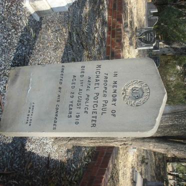 POTGIETER Michael -1910