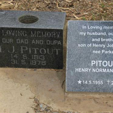 PITOUT H.J. 1913-1978 :: PITOUT Henry Norman Claude 1955-2008