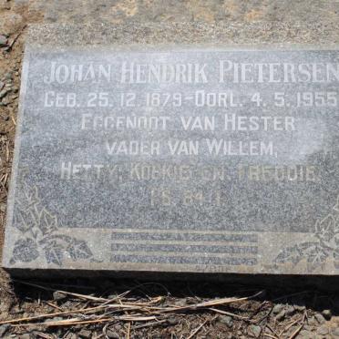 PIETERSEN Johan Hendrik 1879-1955