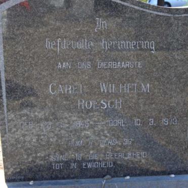 ROESCH Carel Wilhelm 1945-1973