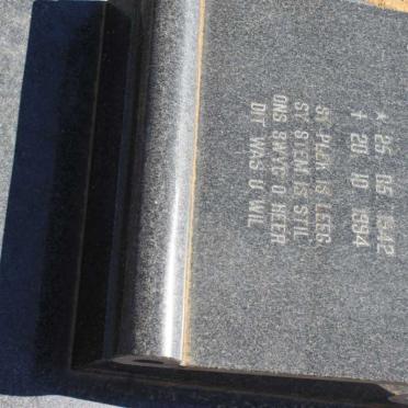 ROUX Abraham 1942-1994