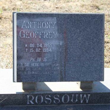 ROSSOUW Anthony Geoffrey 1955-1994