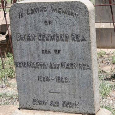 REA Brian Desmond 1904-1905