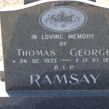 RAMSAY Thomas George 1933-1993