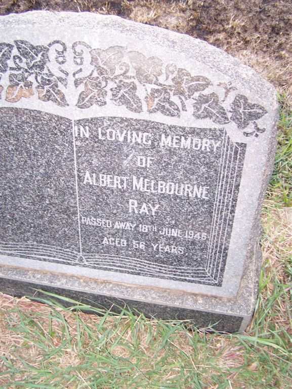 RAY Albert Melbourne -1946