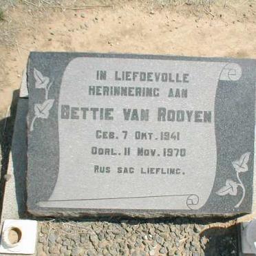 ROOYEN Bettie, van 1941-1970