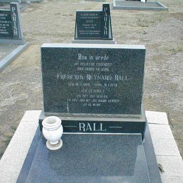 RALL Frederik Reynard 1893-1978