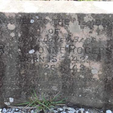 ROGERS Rita Yvonne 1942-1943