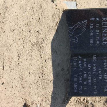 REINEKE Dawn Marie 1940-1985