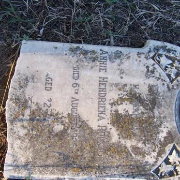 ROESTORFF Annie Hendriena -1926