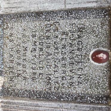 RENSBURG Jan Ernst, Janse van 1855-1930 &amp; Magdelena F.J. CALITZ 1867-1946