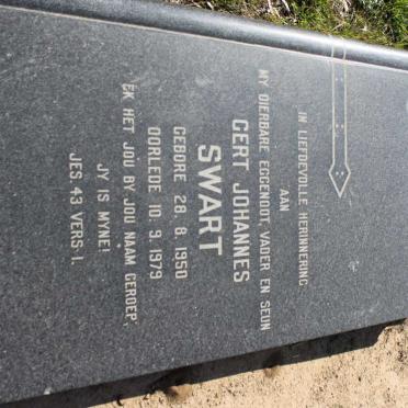 SWART Gert Johannes 1950-1979