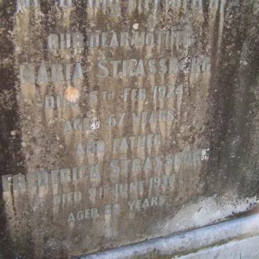 STRASSBURG Maria -1924