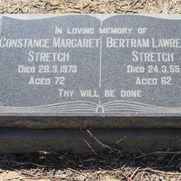 STRETCH Bertram Lawrence -1955 &amp; Constance Margaret -1973