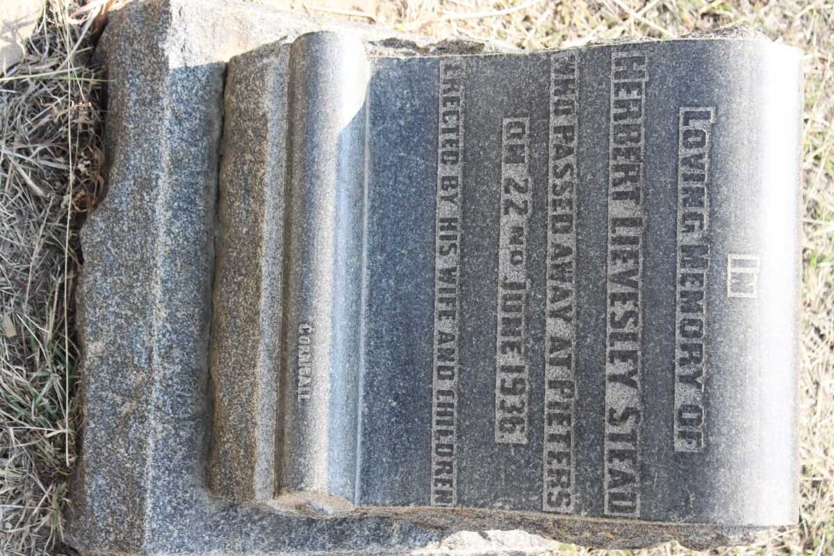 STEAD Herbert Lievesley -1936