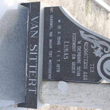 SITTERT Lukas, van 1946-1978