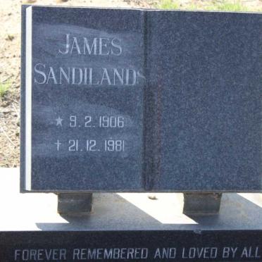 SANDILANDS James 1906-1981