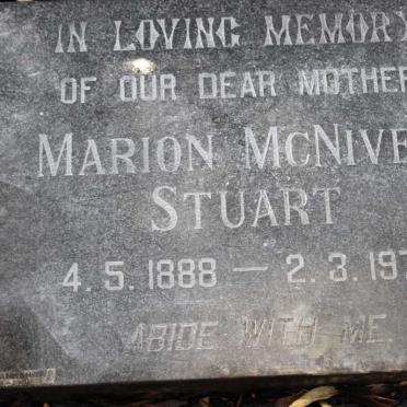 STUART Marion McNiven 1888-1975