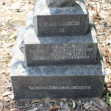 STEAD Charles Edgar -1934 :: STEAD Vincent Dudley -1935