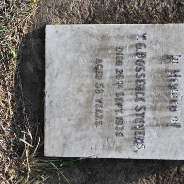 STEVENS Y.G., BOSSENCE -1935