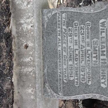 SMITH William Henry  1876-1951