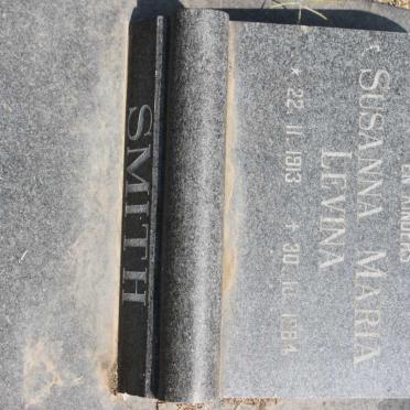 SMITH Susanna Maria Levina 1913-1984