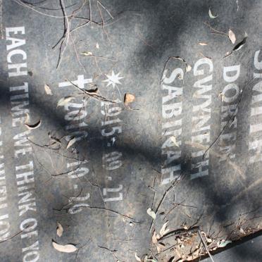 SMITH Edward James 1887-19?1 & Florence Beatrice 18?9-19?3 :: SMITH Doreen Gwyneth Sabinah 1915-2010