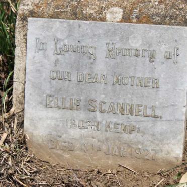 SCANNELL Ellie nee KEMP -1927