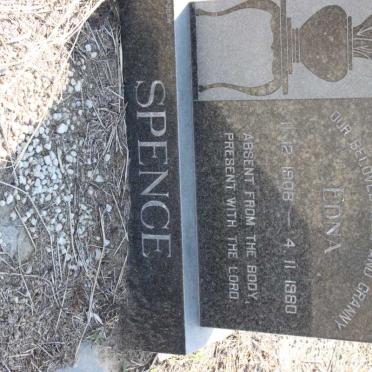 SPENCE Edna 1908-1980