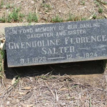 SALTER Gwendoline Florence 1923-1924