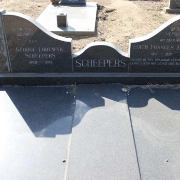 SCHEEPERS George Lodewyk 1920-1989 &amp; Edith Frances Alice 1917-1981