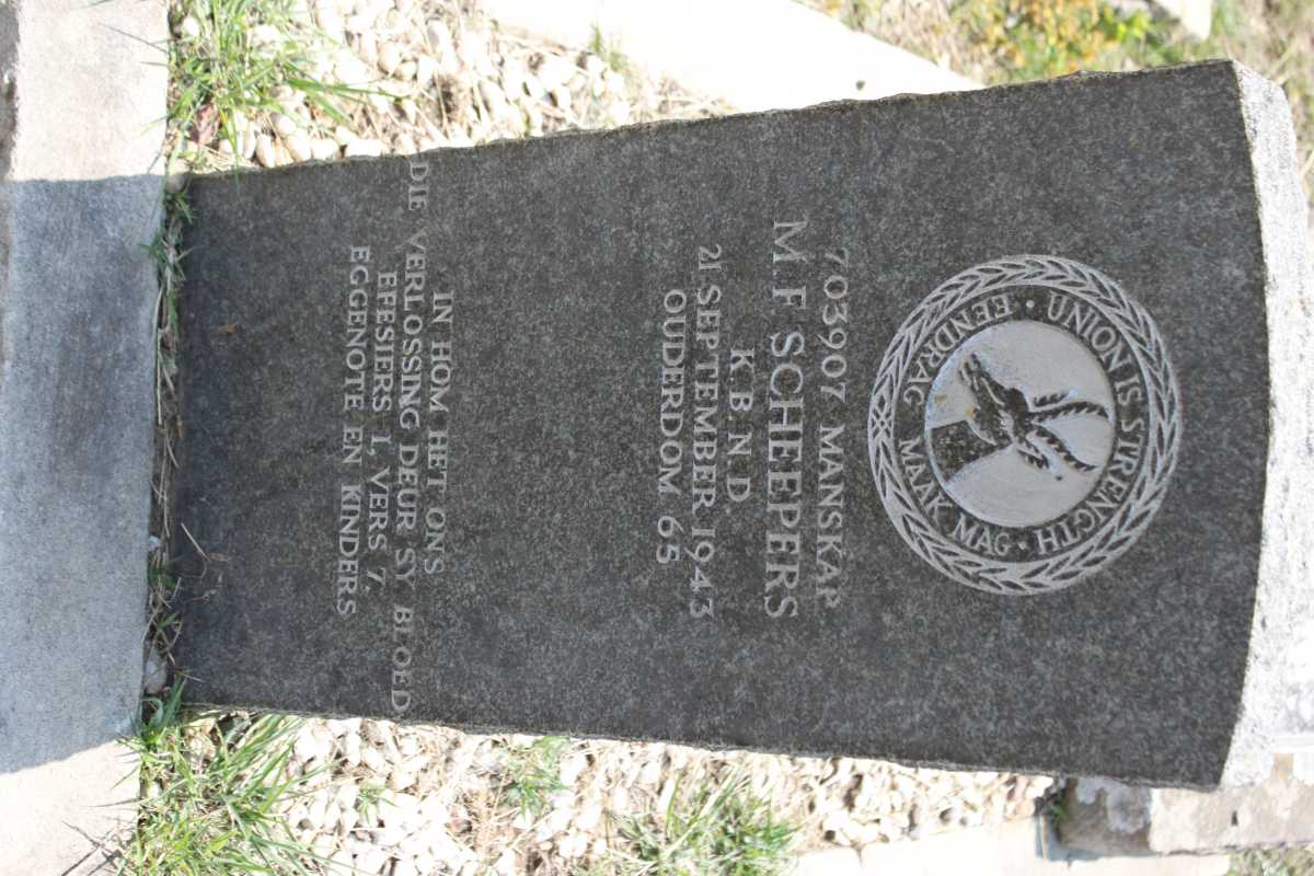 SCHEEPERS M.F. -1943