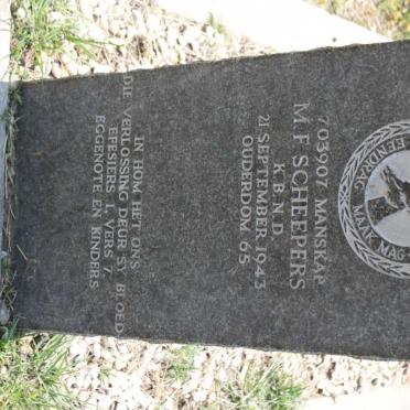 SCHEEPERS M.F. -1943