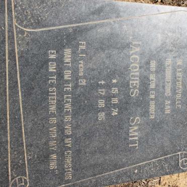 SMIT Jacques 1974-1995