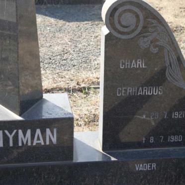 SNYMAN Charl Gerhardus 1921-1980