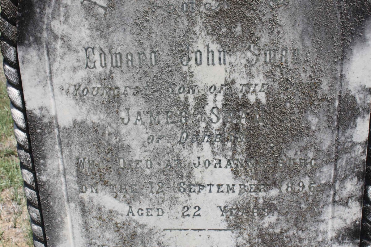 SWAN Edward John -1896