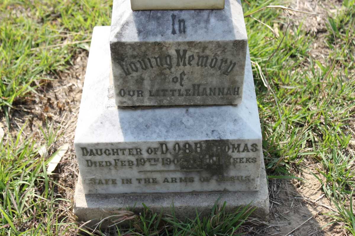 THOMAS Hannah -1902