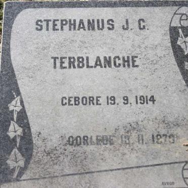 TERBLANCHE Stephanus J.G. 1914-1979