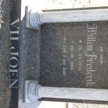 VILJOEN Willem Frederik 1935-1986