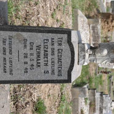 VERMAAK Elizabeth S. 1945-1948 