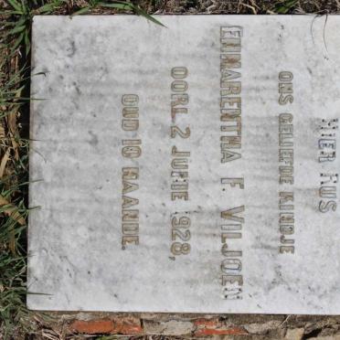 VILJOEN Emmarentha F. -1928