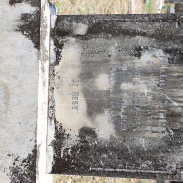 WEBSTER William Thomas -1929