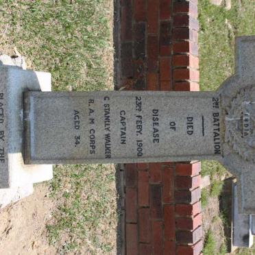 WALKER C. Stanley  -1900